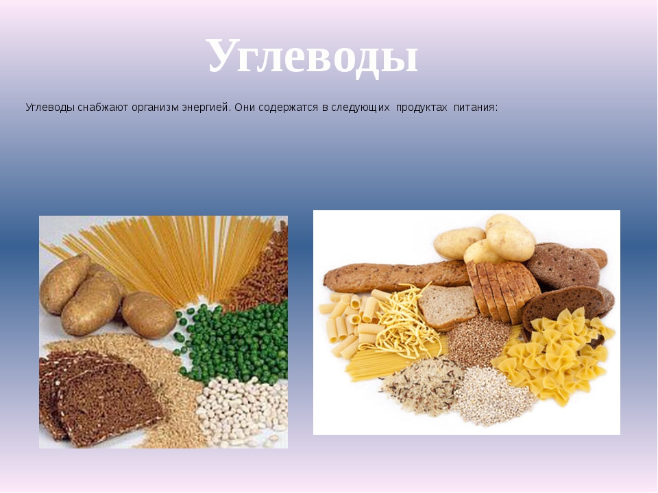 Что такое углеводы в продуктах питания